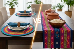 placemats vs table runners dining table ideas